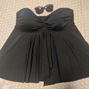 Merona Strapless Swim Tankini XL